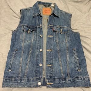 Vintage Levi Trucker Vest (M)